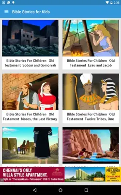 Bible Stories for Kids android App screenshot 1