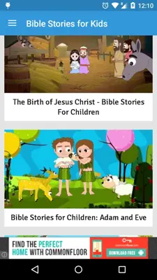 Bible Stories for Kids android App screenshot 6